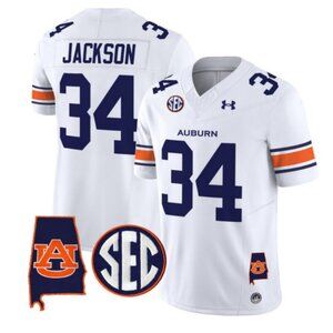Mens Youths Kids Womens Bo Jackson Stitched Jersey White Vapor